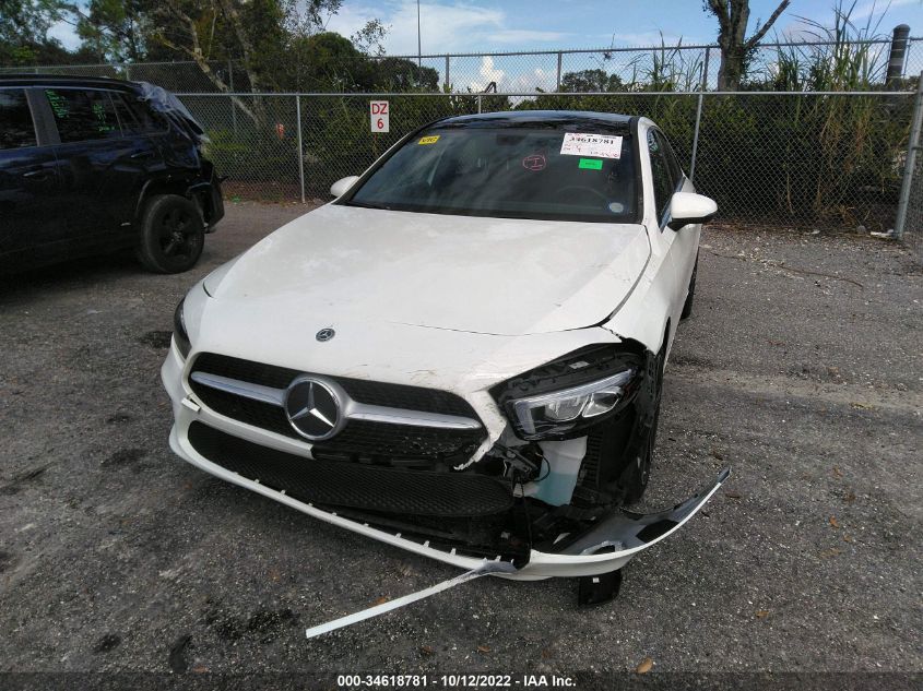 VIN WDD3G4EBXKW006582 2019 MERCEDES-BENZ A-CLASS no.6