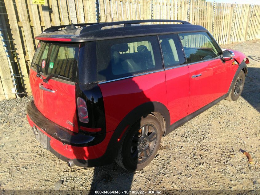 2013 MINI COOPER CLUBMAN WMWZF3C53DT268475