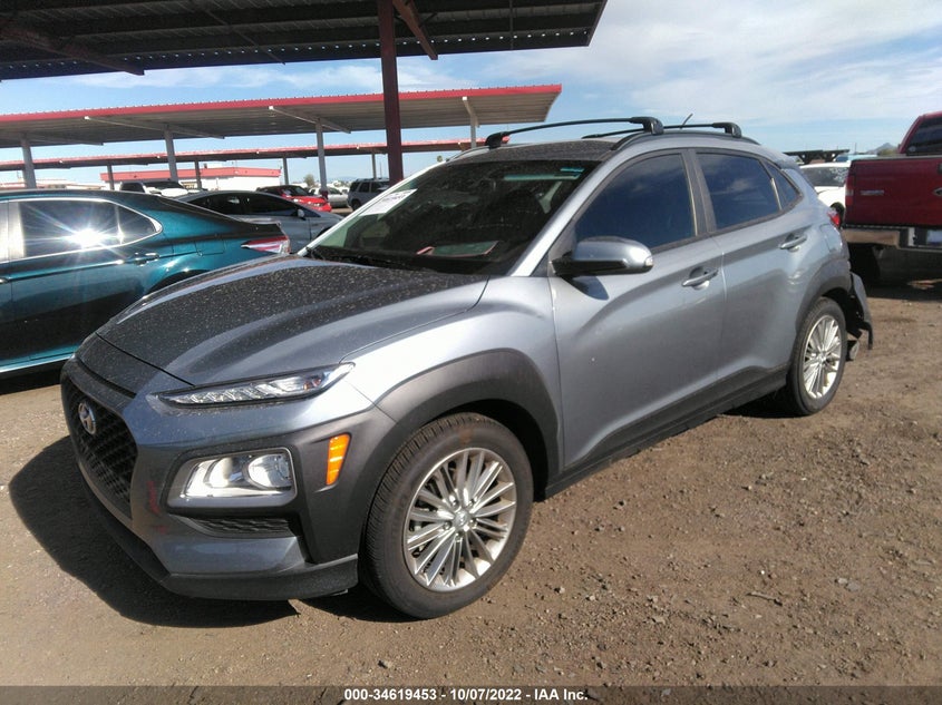 VIN KM8K22AA2MU671007 2021 HYUNDAI KONA SEL