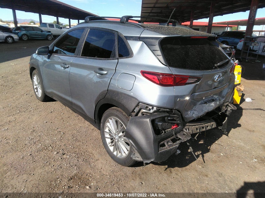 VIN KM8K22AA2MU671007 2021 HYUNDAI KONA SEL