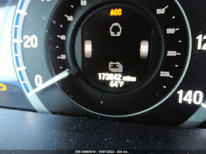 2014 HONDA ACCORD HYBRID TOURING 1HGCR6F70EA006667