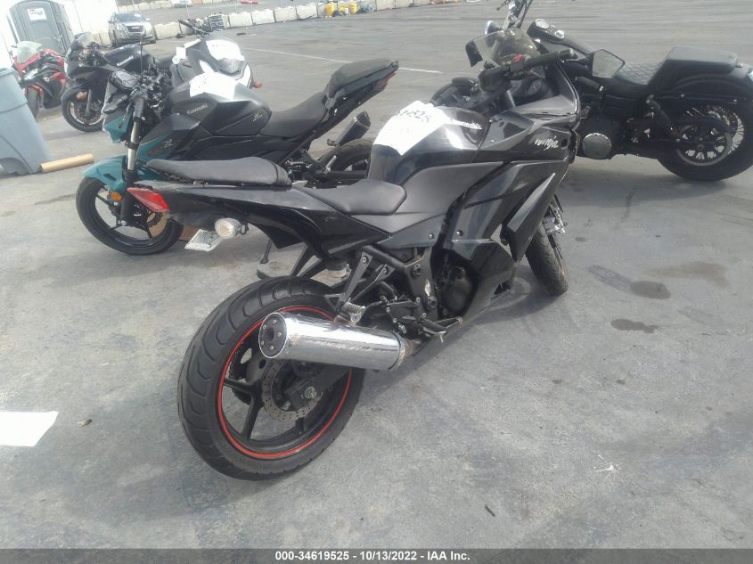 2008 KAWASAKI EX250 J JKAEXMJ148DA13819