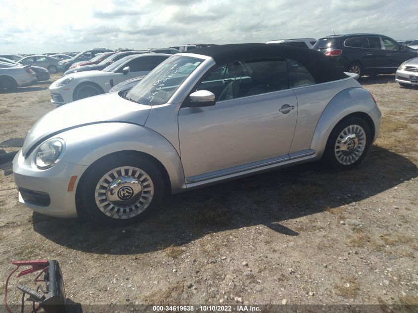 2013 VOLKSWAGEN BEETLE CONVERTIBLE 2.5L 3VW5P7AT2DM802004