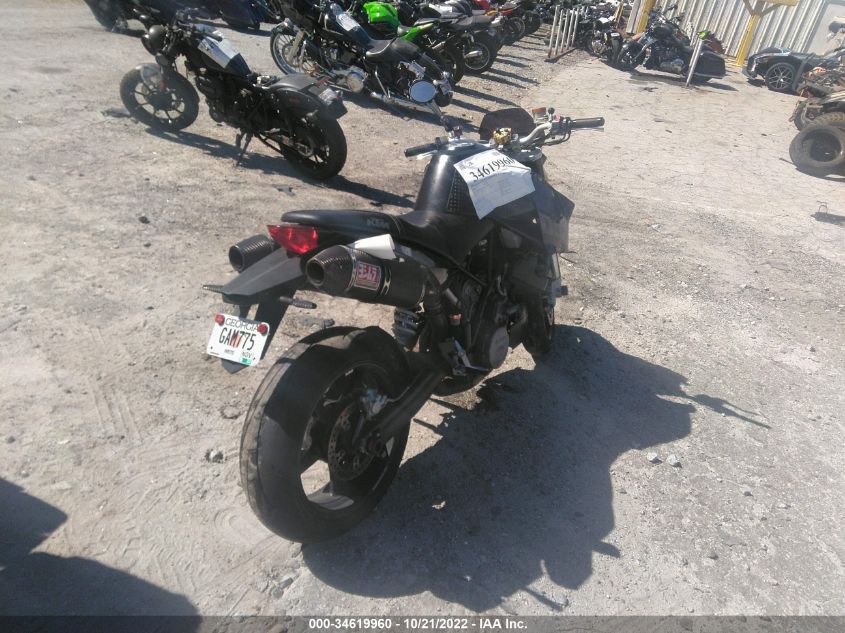2008 KTM 990 SUPER DUKE VBKVD94078M948178