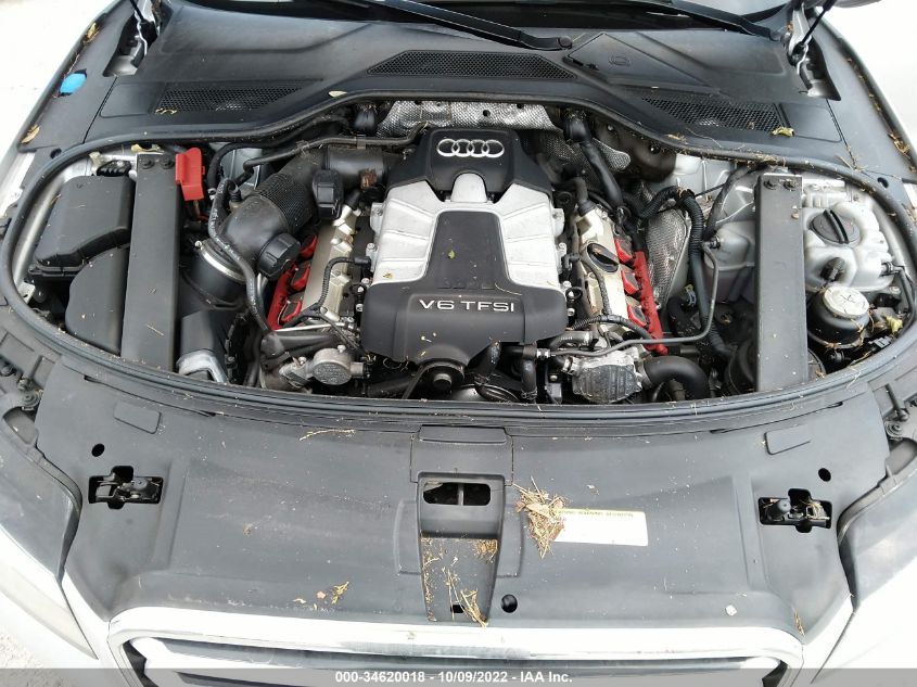 2013 AUDI A8 3.0L WAUAGAFD1DN024796