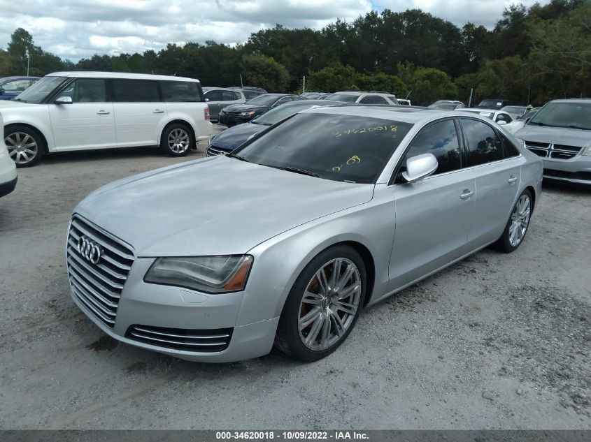 2013 AUDI A8 3.0L WAUAGAFD1DN024796