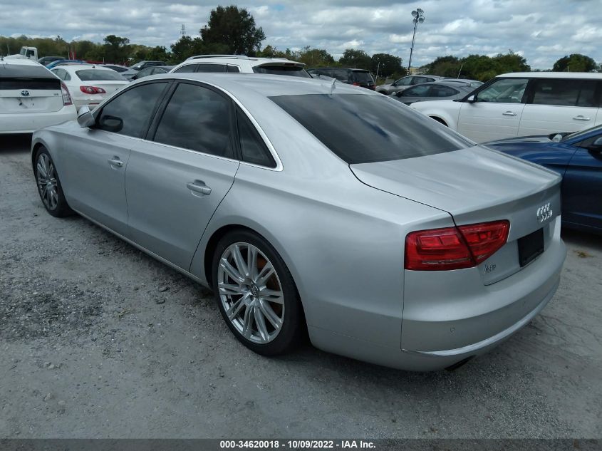 2013 AUDI A8 3.0L WAUAGAFD1DN024796