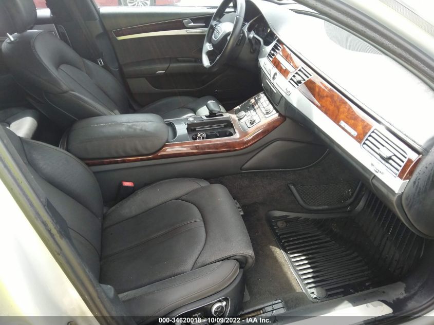 2013 AUDI A8 3.0L WAUAGAFD1DN024796