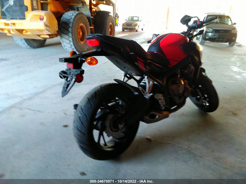 2018 HONDA CB650 FA MLHRC755XJ5000164