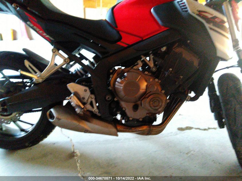 2018 HONDA CB650 FA MLHRC755XJ5000164