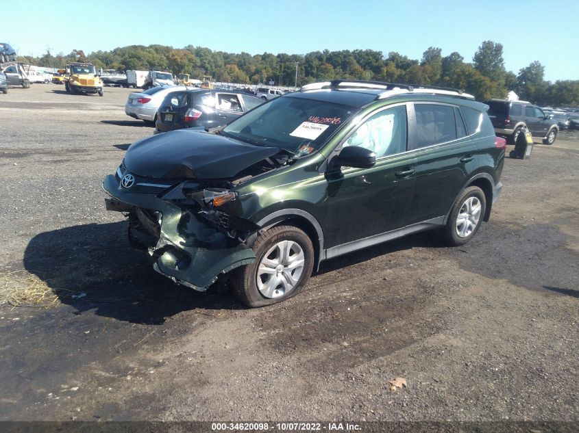 VIN 2T3ZFREV7DW009438 2013 TOYOTA RAV4 no.2