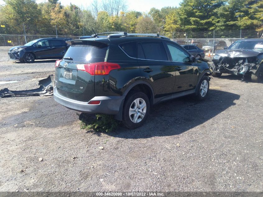 VIN 2T3ZFREV7DW009438 2013 TOYOTA RAV4 no.4