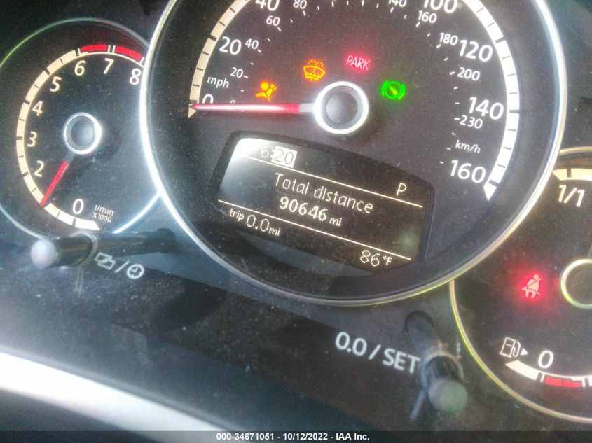 2013 VOLKSWAGEN BEETLE CONVERTIBLE 2.5L W/TECH 3VW5P7AT9DM809516