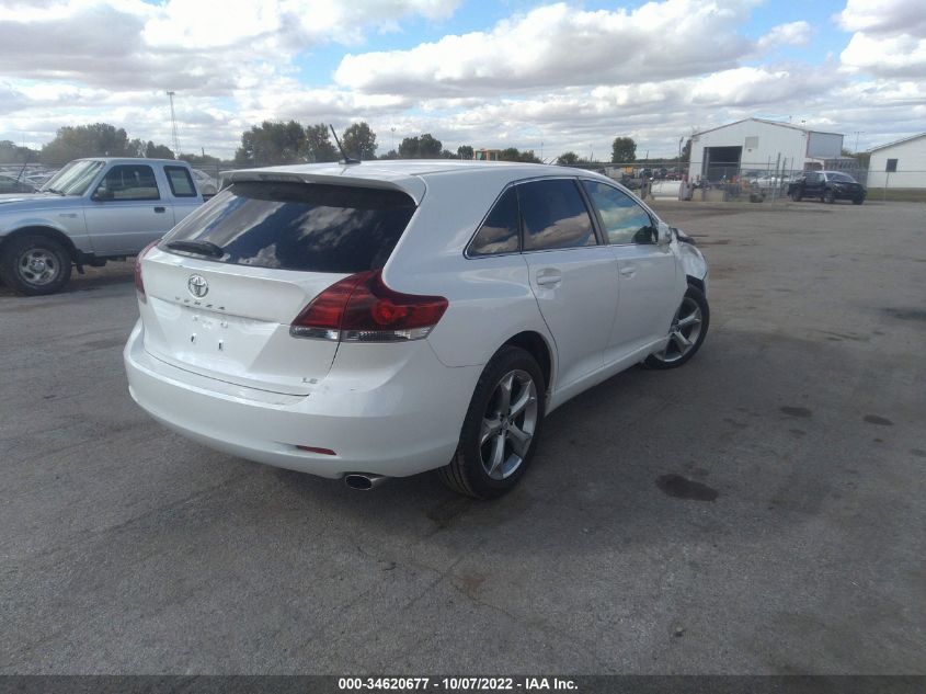 2013 TOYOTA VENZA LE/XLE/LIMITED 4T3ZK3BB3DU054542