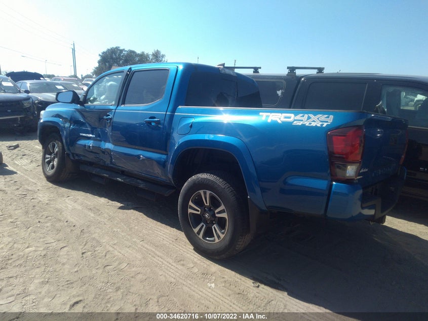 VIN 3TMCZ5AN7JM158778 2018 TOYOTA TACOMA SR/SR5/TRD SPORT