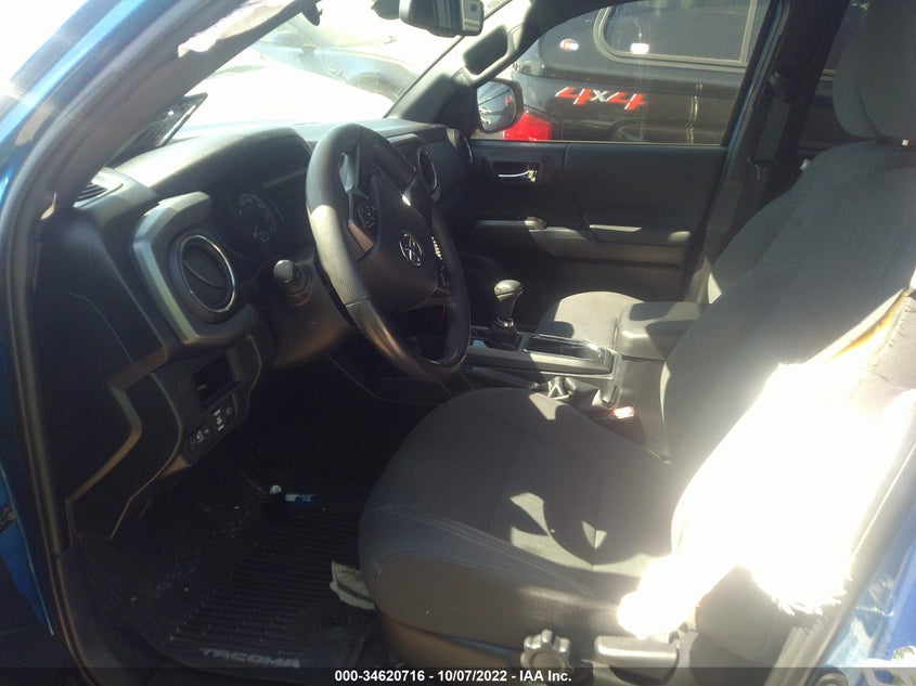 VIN 3TMCZ5AN7JM158778 2018 TOYOTA TACOMA SR/SR5/TRD SPORT