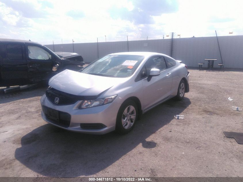 2013 HONDA CIVIC CPE LX 2HGFG3B50DH519729