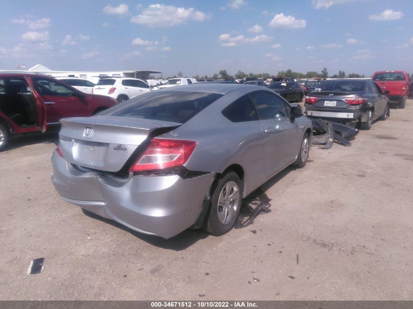2013 HONDA CIVIC CPE LX 2HGFG3B50DH519729