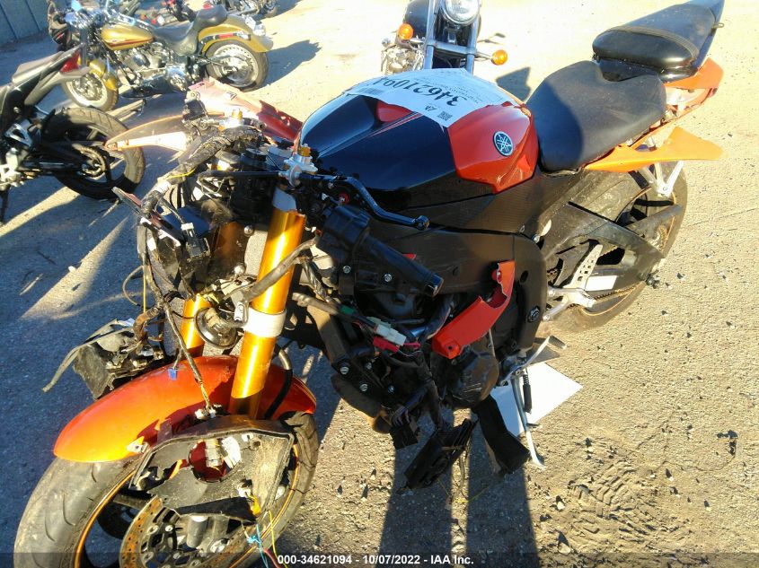 2009 YAMAHA YZFR6 JYARJ16E39A017228