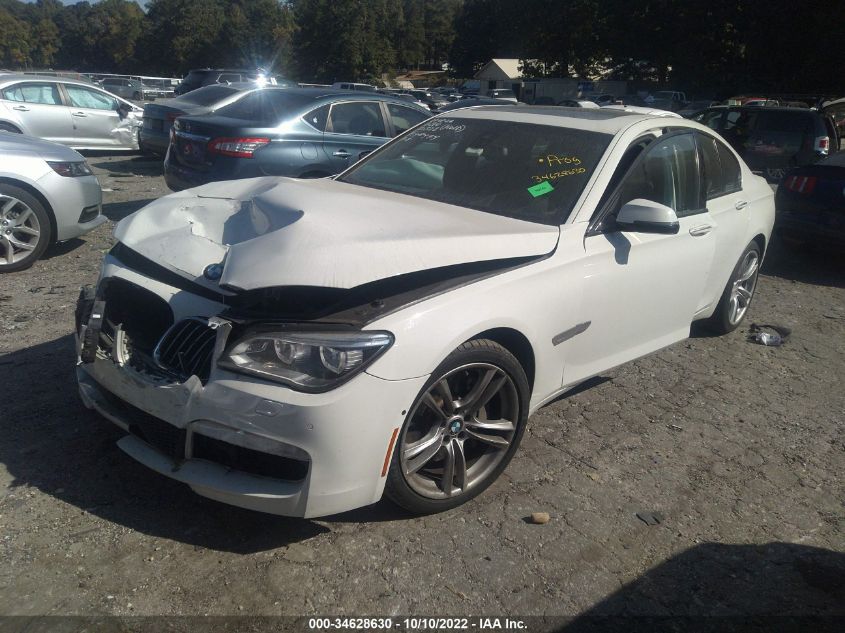 2014 BMW 7 SERIES 750I WBAYA8C55ED825275