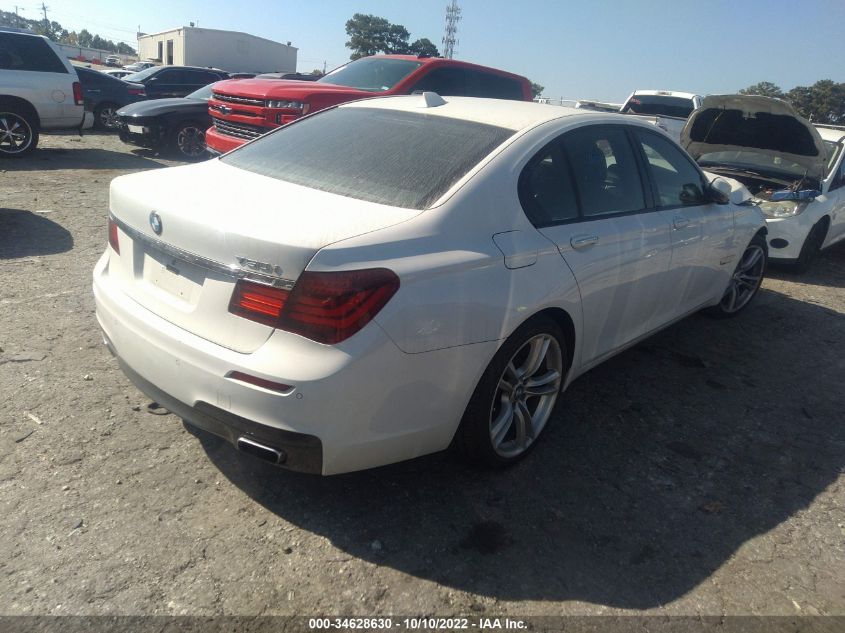 2014 BMW 7 SERIES 750I WBAYA8C55ED825275