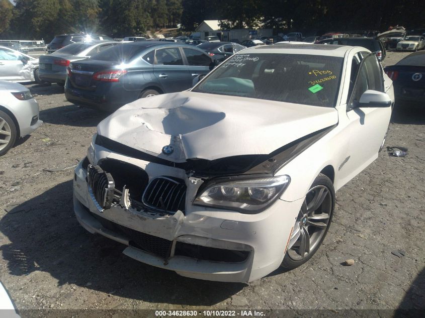 2014 BMW 7 SERIES 750I WBAYA8C55ED825275