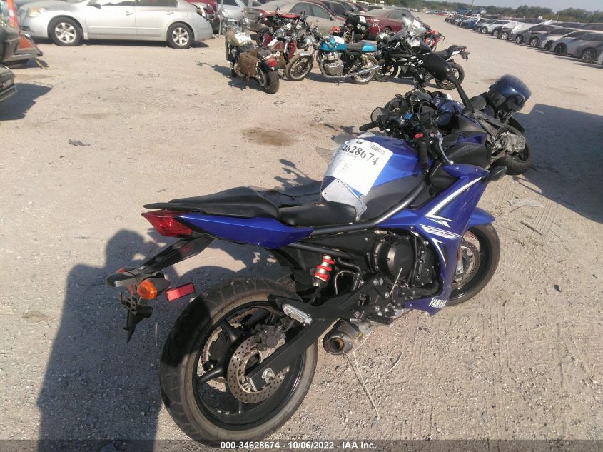 2009 YAMAHA FZ6 R JYARJ18E39A004430