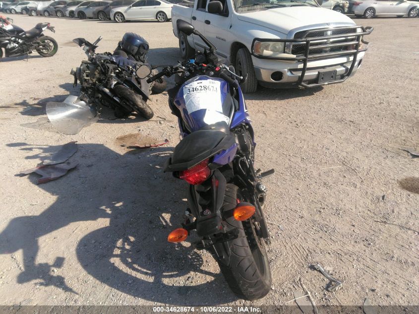 2009 YAMAHA FZ6 R JYARJ18E39A004430