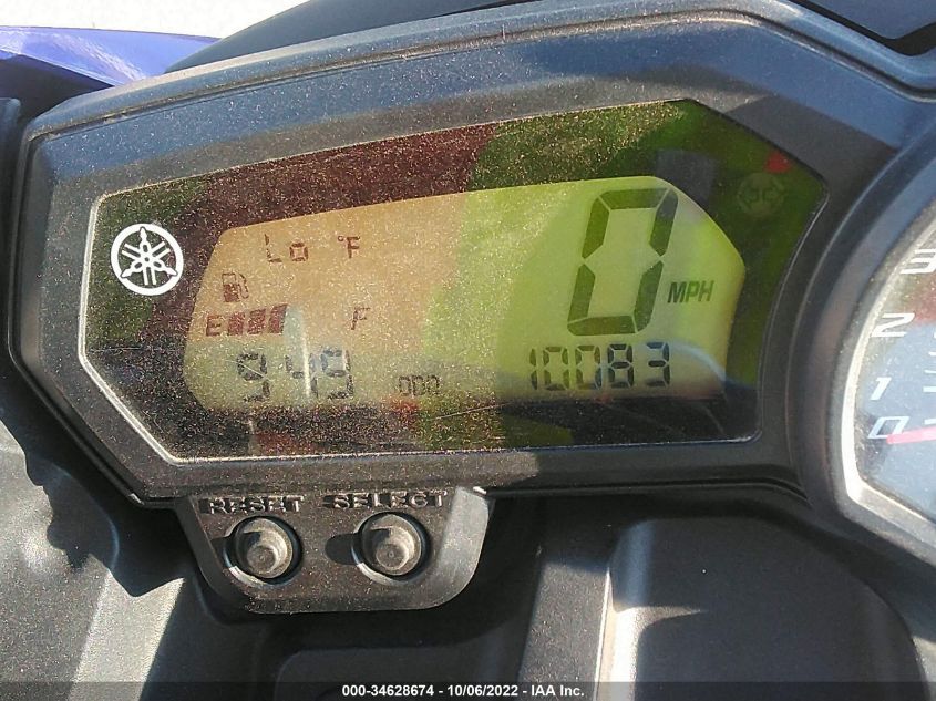 2009 YAMAHA FZ6 R JYARJ18E39A004430