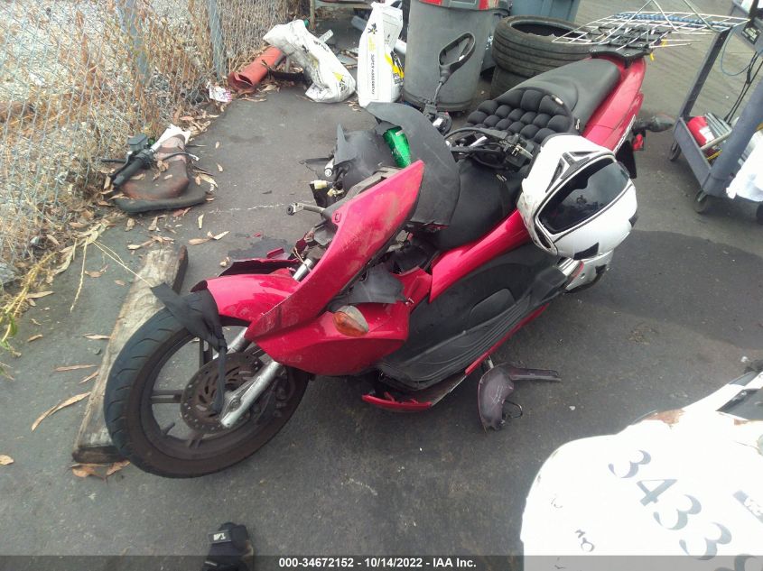 2013 HONDA PCX 150 MLHKF1217D5001302