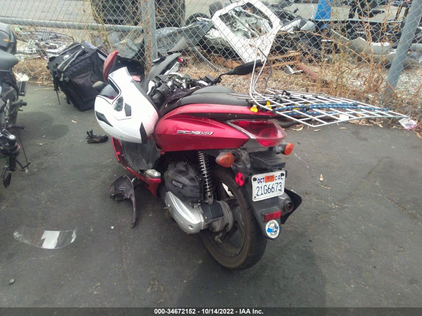 2013 HONDA PCX 150 MLHKF1217D5001302