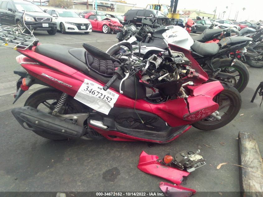 2013 HONDA PCX 150 MLHKF1217D5001302