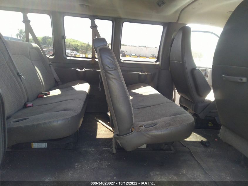 2013 CHEVROLET EXPRESS PASSENGER LT 1GAZG1FG9D1131837