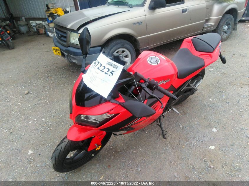 2016 KAWASAKI EX300 B JKAEX8B1XGDA30144