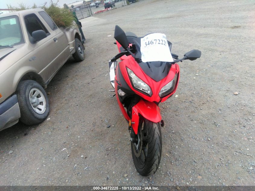 2016 KAWASAKI EX300 B JKAEX8B1XGDA30144