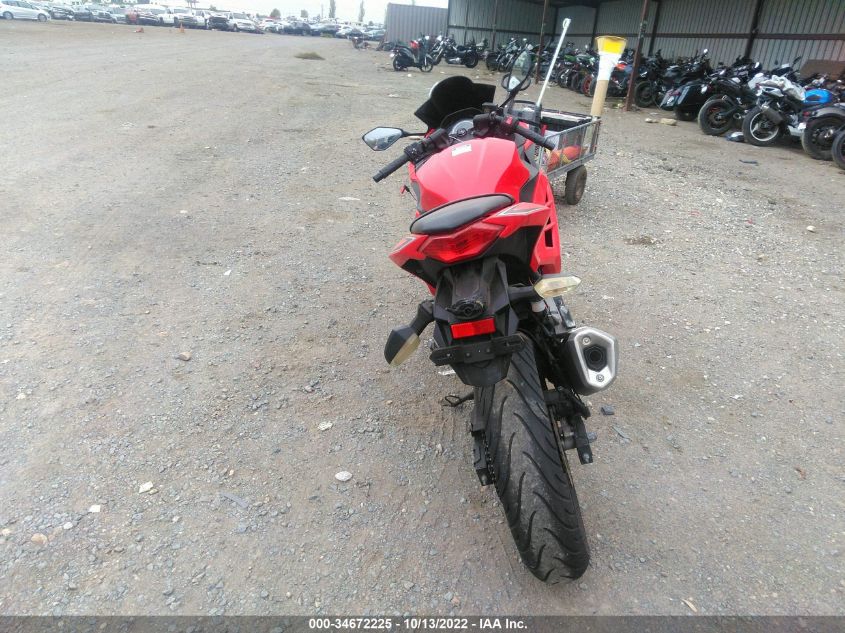 2016 KAWASAKI EX300 B JKAEX8B1XGDA30144