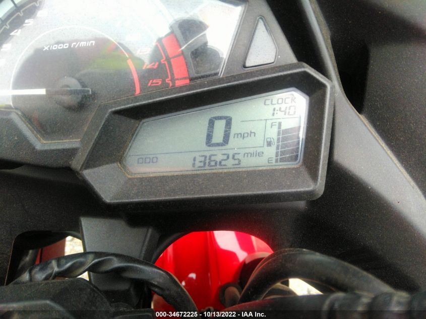 2016 KAWASAKI EX300 B JKAEX8B1XGDA30144