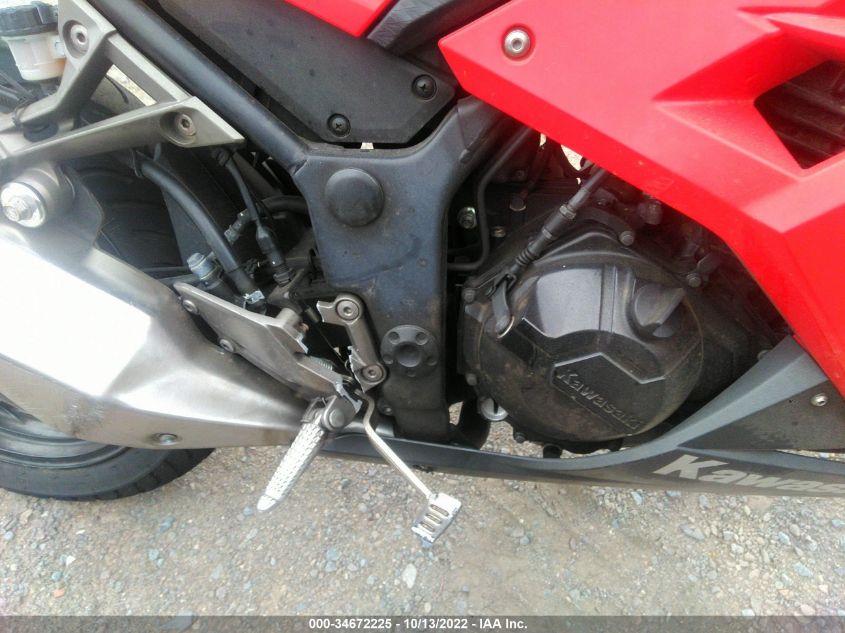 2016 KAWASAKI EX300 B JKAEX8B1XGDA30144