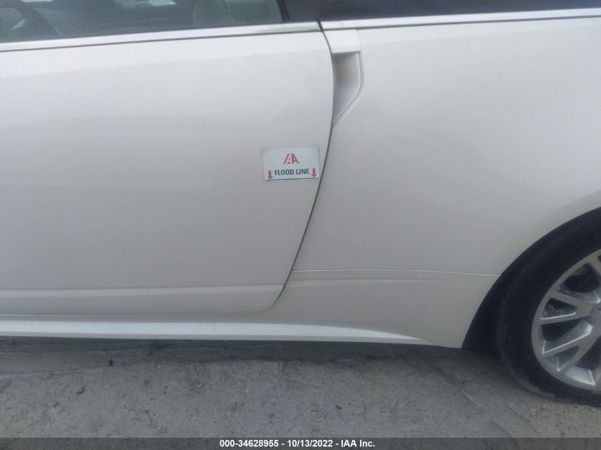 2014 CADILLAC CTS COUPE PREMIUM 1G6DD1E37E0128034