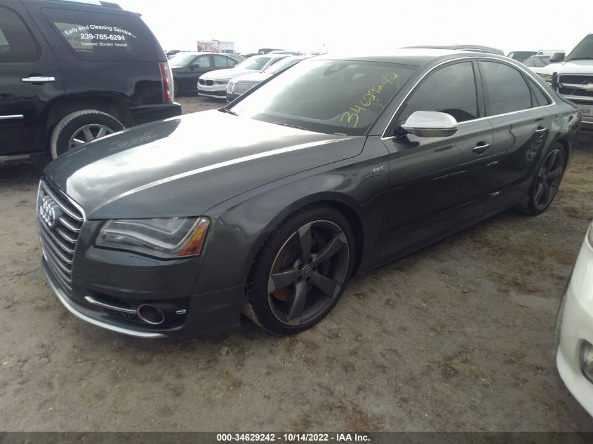 2014 AUDI S8 WAUD2AFD9EN010383