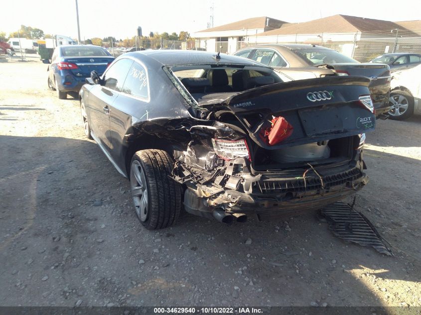 2015 AUDI A5 PREMIUM PLUS WAUMFAFR4FA044398