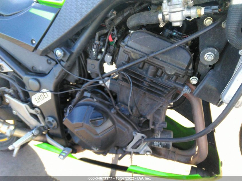 2013 KAWASAKI EX300 A JKAEX8A17DDA10172