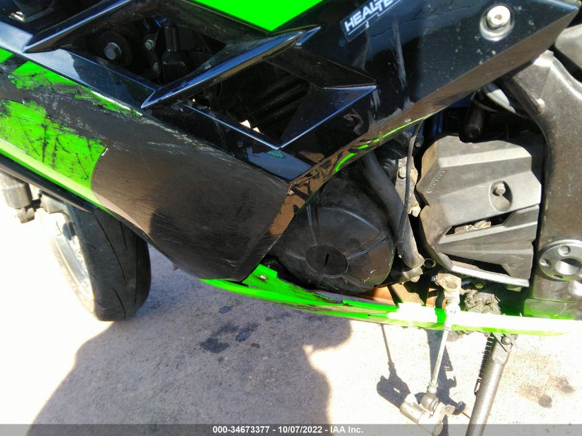 2013 KAWASAKI EX300 A JKAEX8A17DDA10172