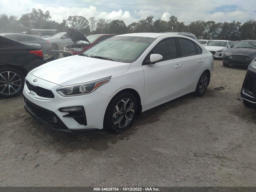 VIN 3KPF24AD4ME382138 2021 KIA FORTE LXS
