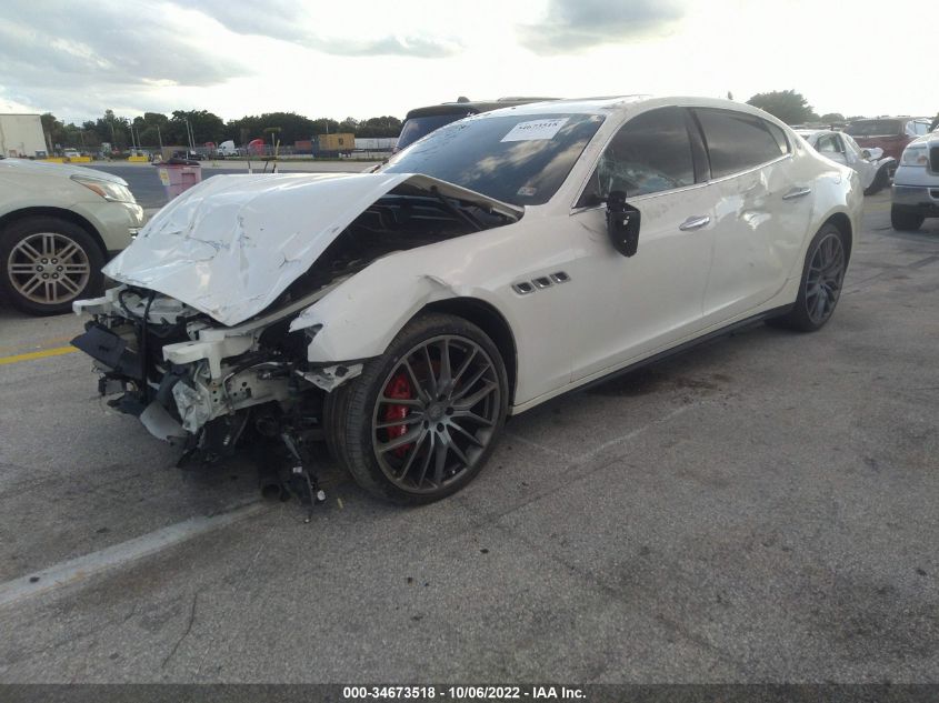2015 MASERATI QUATTROPORTE S Q4 ZAM56RRA9F1156749