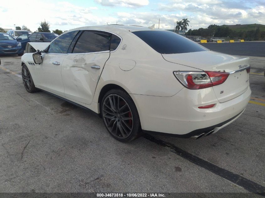 2015 MASERATI QUATTROPORTE S Q4 ZAM56RRA9F1156749