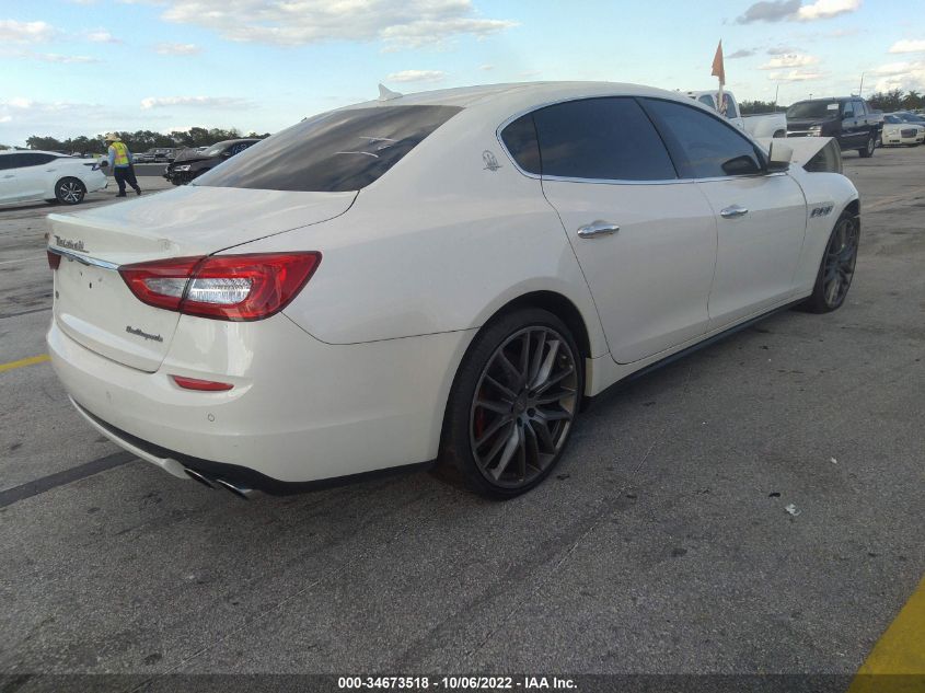 2015 MASERATI QUATTROPORTE S Q4 ZAM56RRA9F1156749