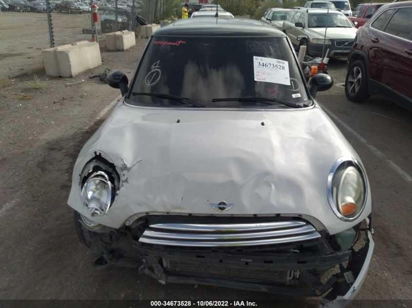 2013 MINI COOPER HARDTOP WMWSU3C52DT373631