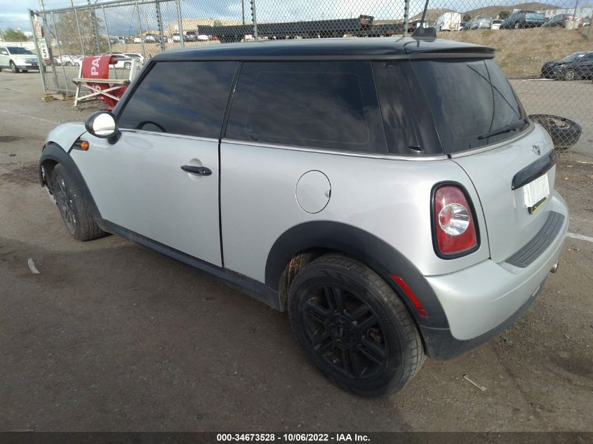 2013 MINI COOPER HARDTOP WMWSU3C52DT373631