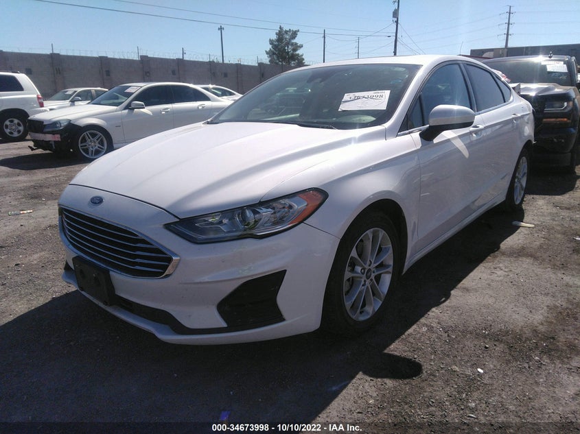 VIN 3FA6P0LU8LR112995 2020 FORD FUSION HYBRID SE